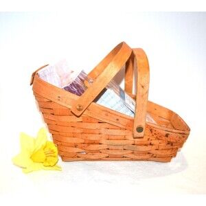 Vintage Longaberger Basket for Vegies or Napkins Buffet Guest Holders